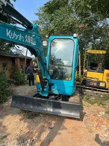 Mini-excavatrices à prix négociable pour la maison, la ferme et les particuliers, excavatrice sur chenilles KUBOTA U35, excavatrice d'occasion en bon état de marche - Product Image 6