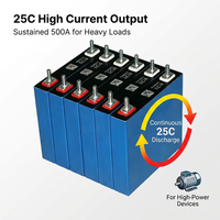 Batería LTO de Ultra Larga Duración, 20000 Ciclos, 20Ah 2.3V, Celda Prismática de Titanato de Litio para UPS Industrial y Fuente de Alimentación de Respaldo