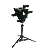 Téléprompteur portable YISHI ZX5 Plus pour smartphone, idéal pour studio photo, interview en direct, YouTube, vlog, caméra et téléphone portable.