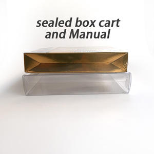 Cartouche de jeu vidéo USA Battery Save Pokemoned Silver Crystal Gold Red Yellow Blue Metallic Foil Finish Box Tray Manual pour GBC - Product Image 5