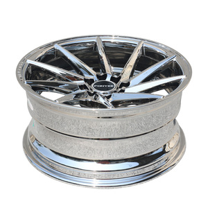 Fonyee para Vossen 16 <span class=keywords><strong>18</strong></span> pulgadas 4x100 0/108/114.3 5x120 cromo Multi Spoke 4 5 Lug Holes Huecos Mag aleación coche ruedas Auto Rines llantas - Product Image 3