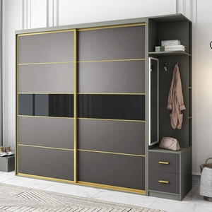 Meubles de chambre à coucher, portes coulissantes, placard en PVC, armoire <span class=keywords><strong>DIY</strong></span> - Product Image 3