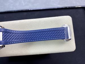 5A calidad 43mm esfera azul buceo mecánico 24 horas VS fábrica 8938 movimiento caja de acero 22mm banda 150m reloj GMT - Product Image 5