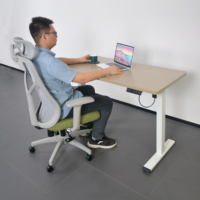 Bureau électrique réglable en hauteur, table de bureau, bureau électrique réglable en hauteur à moteur simple ou double