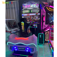 Toyoohr 55 HD Screen Coin Games Arcade Racing Car Games Simulator Driving Storm The Streets Arcade Car Racing Game Machine