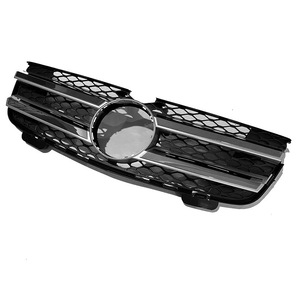 Calandre avant Mercedes-Benz Classe GL X164 à double barre horizontale en ABS, pièce de rechange 2007-2009 - Product Image 3