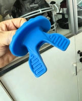 Nouveau protège-dents en silicone 3D chromé or pour le football américain, protection des lèvres pour les sports de football