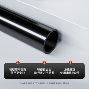 Muletas de Aleación de Aluminio con Altura Ajustable, Antideslizantes, Ayuda para Caminar para Personas Mayores - Product Image 5