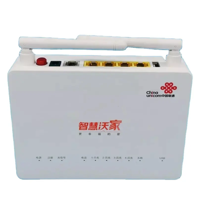 Used ONU GPON XPON F677V2 1ge+3fe Epon/gpon/xpon Ftth Ont Modem F677v2 Fiber Optic English Firmware