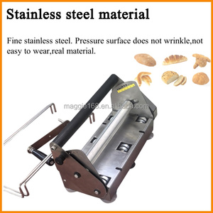 Machine à plastifier la pâte commerciale manuelle pour le pressage de croissants de pâte Machine de fabrication de rouleaux de pâtisserie japonaise - Product Image 3