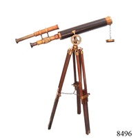 Telescopio de regalo náutico antiguo, binoculares de soporte Monocular marino de latón de calidad Premium, proveedores directos de latón duradero