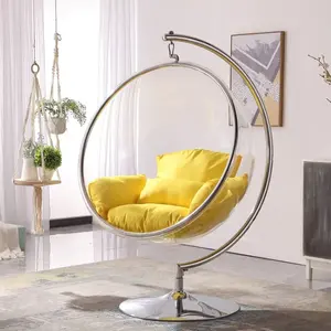 Chaise suspendue en verre en forme d'œuf pour l'extérieur, la cour, le patio, le <span class=keywords><strong>jardin</strong></span>, les loisirs en intérieur, vente chaude - Product Image 2