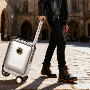 กระเป๋าเดินทางอัจฉริยะ <span class=keywords><strong>Airwheel</strong></span> SE3SL+ ขับเคลื่อนด้วยไฟฟ้า พร้อมรีโมทคอนโทรล ระบบล็อคดิจิตอล และสัญญาณกันขโมย - Product Image 6