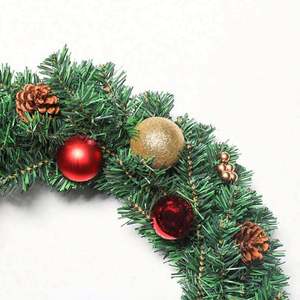 Nuevo Diseño, Guirnalda Artificial de PVC Verde de 60 cm, Decoración Navideña para el Hogar, de Lujo y Gran Venta - Product Image 4