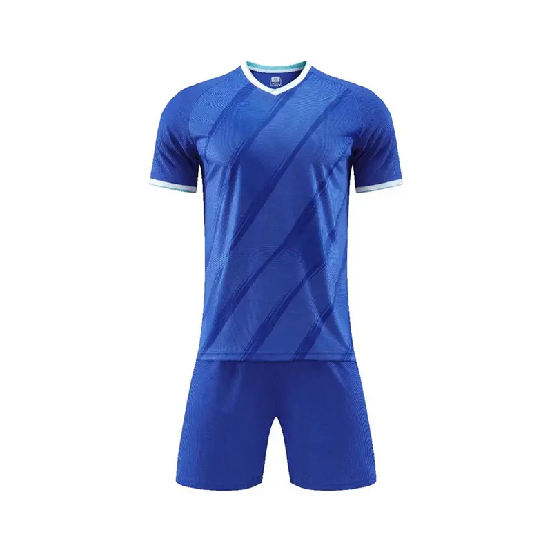 فريق جيرسي لكرة القدم بطباعة نقل الحرارة أحدث التصاميم مجموعة ملابس كرة القدم للشباب مخصصة