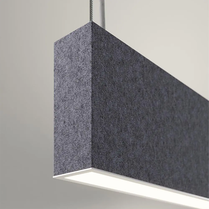 Caja acústica económica y atractiva con iluminación Fibra de poliéster acústicamente efectiva - Product Image 1