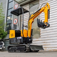 Untuk Excavator Mini Crawler 1 Ton Mesin Changchai Euro 5 Hemat Energi Kapasitas Bucket 0,025m Pompa Hidrolik 7kw Garansi 1 Tahun