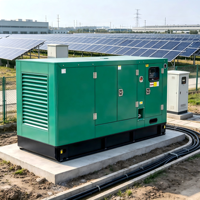 Générateur diesel silencieux industriel triphasé refroidi par eau 60 Hz 136 kW 170 kVA pour système d'alimentation de chantier aux États-Unis