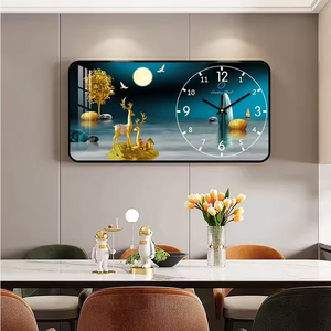 L Đồng Hồ Treo Tường Mura Sứ Pha Lê Để Trang Trí Nhà Cửa Tường - Product Image 1