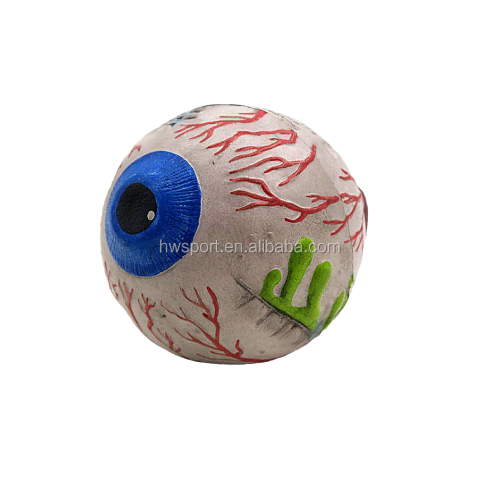 Halloween Kürbis Stressball - Langsamer Rückprall | Mit Glitter-Füllung