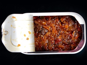 Salsa de Atún Enlatado Salvaje Premium 80g, Porción Individual, Sabor Picante a Pimiento <span class=keywords><strong>en</strong></span> Adobo, Complemento Instantáneo para Arroz - Product Image 6