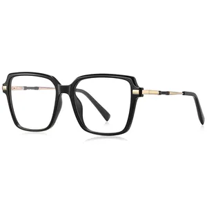 厂家批发价格流行眼镜复古长方形彩色光学眼镜架蓝光阻挡眼镜架