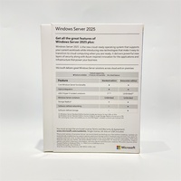 Windows Server 2025 Standard USB Box, Activación 100% Online Global, Licencia de Sistema Operativo Multi-idioma, Entrega Rápida
