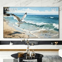Écran de projection Fscreen Aura Series 100 pouces PET Fresnel ALR magnétique enroulable pour projecteur UST 8K UHD Home Cinéma