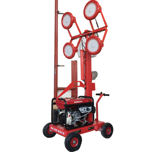 Torres de Iluminación Móviles LED Portátiles con Motor EPA MO-1200Q, Precio de Fábrica, con Mástil de 6m y 2x1000W, para Emergencias en Vehículos - Product Image 4