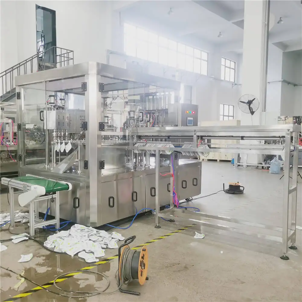 stand-up pouch filling and capping machine  stand pouch liquid filling machine  doypack pouch filler filling and capping machine