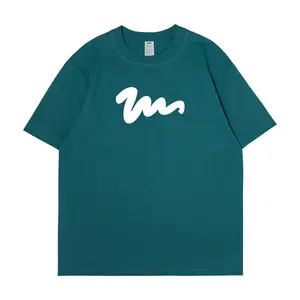 2024 저렴한 핫 판매 사용자 정의 모든 경기 티셔츠 도매 브랜드 crew넥 티셔츠 미니멀리즘 사이즈 티셔츠