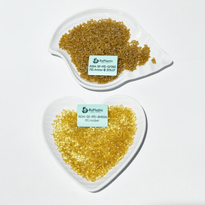 20% ग्लास फाइबर प्रबलित एम्बर पेई रेसिन ग्रेनाइट फिल्म ग्रेड इंजेक्शन मोल्डिंग उच्च गर्मी स्थिरता यांत्रिक शक्ति - Product Image 1