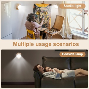 LED Advanced Night <b>Light</b> Modern Simple Creative Bedroom Wall Lamp Student Dormitory Children's <b>Bed</b> <b>Reading</b> Lamp - Product Image 3