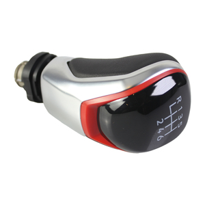 Pomo de Palanca de Cambios Manual de Cuero, Accesorios para VW Caddy, <span class=keywords><strong>Polo</strong></span>, Tiguan, Taigo, T-roc, Tarraco <span class=keywords><strong>2022</strong></span>, 2023, 2024 - Product Image 5