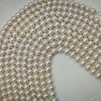 Offre Spéciale en Gros : Fil de Perles d'Eau Douce Naturelles Rondes AAA de 11-13 mm, Légères Imperfections, Perles Libres pour la Fabrication de Bijoux