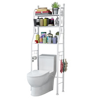 Nouveau ménage salle de bain étagères toilette toilette étagère de rangement au sol étagères Non perforées support de rangement en métal
