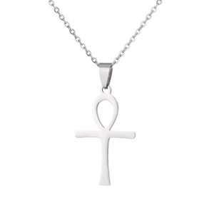 Collier <span class=keywords><strong>Scapulaire</strong></span> Orthodoxe Chrétien Catholique 2026 en Acier Inoxydable Plaqué Or avec Pendentif Croix de Jésus pour Femmes et Hommes - Product Image 6