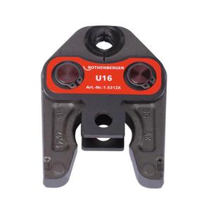 ROTHENBERGER - 1000002069 Juego de mordazas de prensa estándar U 16-20-25 - EAN 4004625463710 PRENSING - Product Image 1