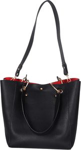 <strong>Large</strong> PU Solid Color Zip Closure <strong>Work</strong> Tote <strong>Bag</strong> for Women Designer Big Bucket Style Travel Crossbody Purse - Product Image 5