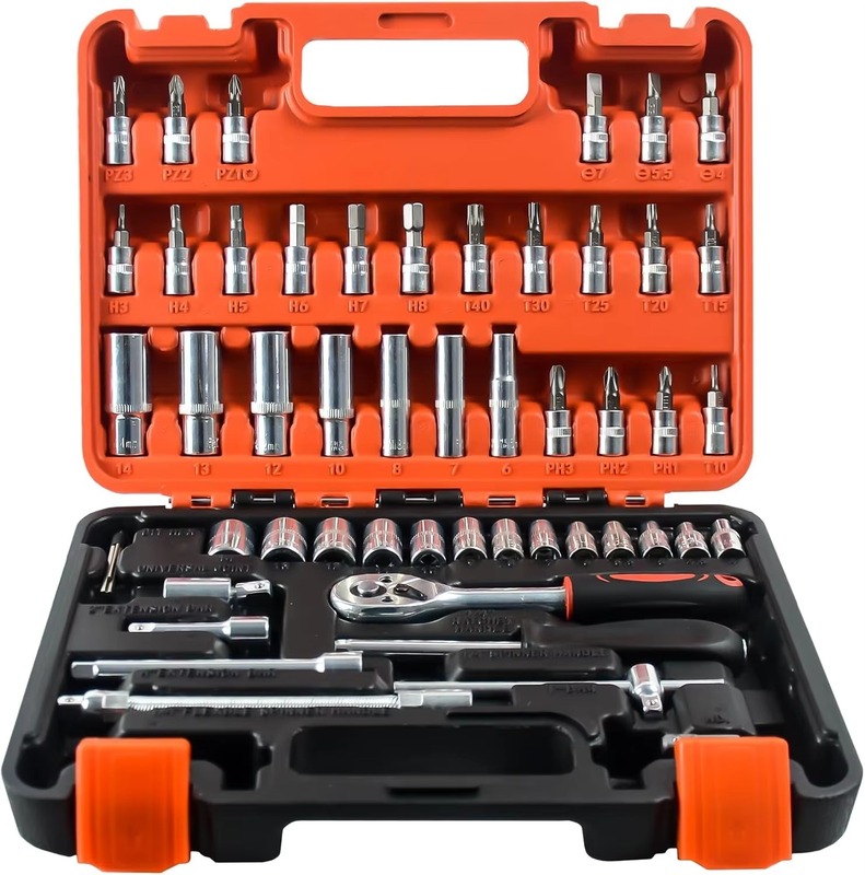 53 Piece Auto Repair Kit Socket