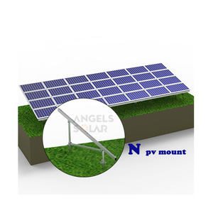 Malaikat braket pemasangan tanah untuk panel surya sistem fotovoltaik PV struktur sistem pemasangan tanah - Product Image 5