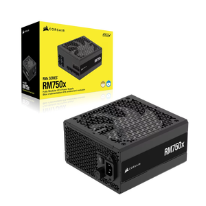 พาวเวอร์ซัพพลาย RM750X ATX3.1 80 PLUS GOLD+ 750W สำหรับคอมพิวเตอร์ตั้งโต๊ะเล่นเกม สินค้าใหม่ รองรับ PCLe5 มีสินค้าในสต็อก  PSU 750w - Product Image 1