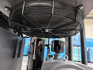 Compresseur d'air à vis à vitesse fixe haute efficacité 45KW 60HP, injecté d'huile, stationnaire, pour usage industriel - Product Image 5