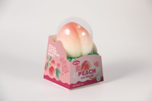 Crème glacée à la pêche et à la mangue en gros OEM 75g * 12 pièces par boîte crème glacée aux fruits Offre Spéciale - Product Image 2