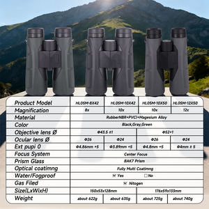 새로운 IPX7 완전 방수 BAK7 프리즘 12x50 10x50 10x42 8x42 ED 야외 망원경 쌍안경 - Product Image 4