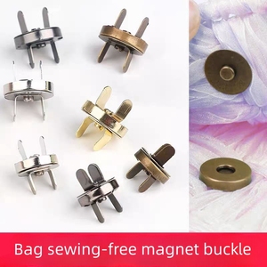 Túi phụ kiện mạnh mẽ Dày Nam châm hai mặt Snap nút kim loại từ Báo Chí nút - Product Image 2