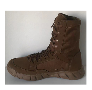 Botas de Combate Definite Color Café TSB01 de Cuero Vacuno Superligeras con Suela de PU GOMA+EVA - Product Image 4