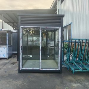 2025 Kiosque Durable Cabine De Sécurité Portable En Acier Inoxydable <span class=keywords><strong>Maison</strong></span> pour En Plein Air Concert Garde <span class=keywords><strong>Maison</strong></span> Sécurité Bureau Ventes Café - Product Image 5