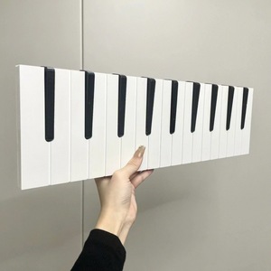 Piano Key <b>Wall</b> Hooks Rectangle Shape Easy Install For Entryway Coat Rack - Product Image 4