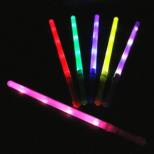 <span class=keywords><strong>Sabre</strong></span> <span class=keywords><strong>laser</strong></span> lumineux à 12 22 LED, poignée transparente, bâton long clignotant, jouets pour enfants, accessoires de fête - Product Image 3